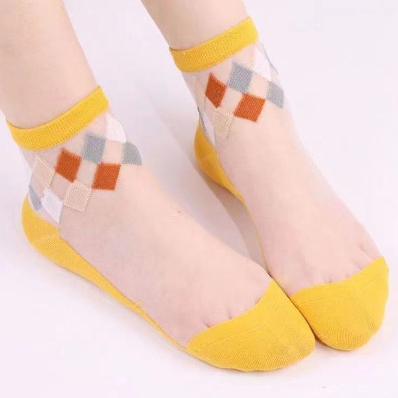 夏の薄いガラスストッキング子供のセクシーな綿の底の靴下 夏の薄いガラスストッキング子供のセクシーな綿の底の靴下